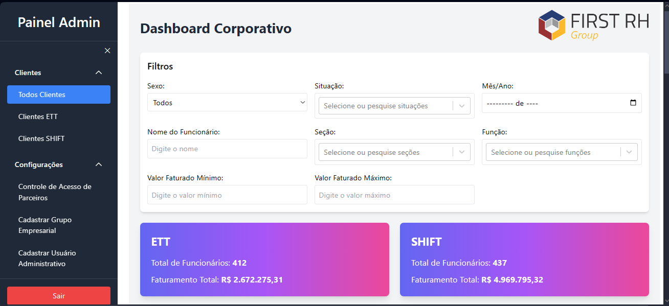Projeto First RH Group